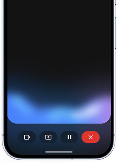 Pixel smartphone screen showing Gemini Live