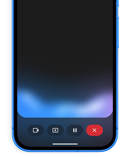 Pixel smartphone screen showing Gemini Live