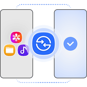 An illustration of the Quick Share feature