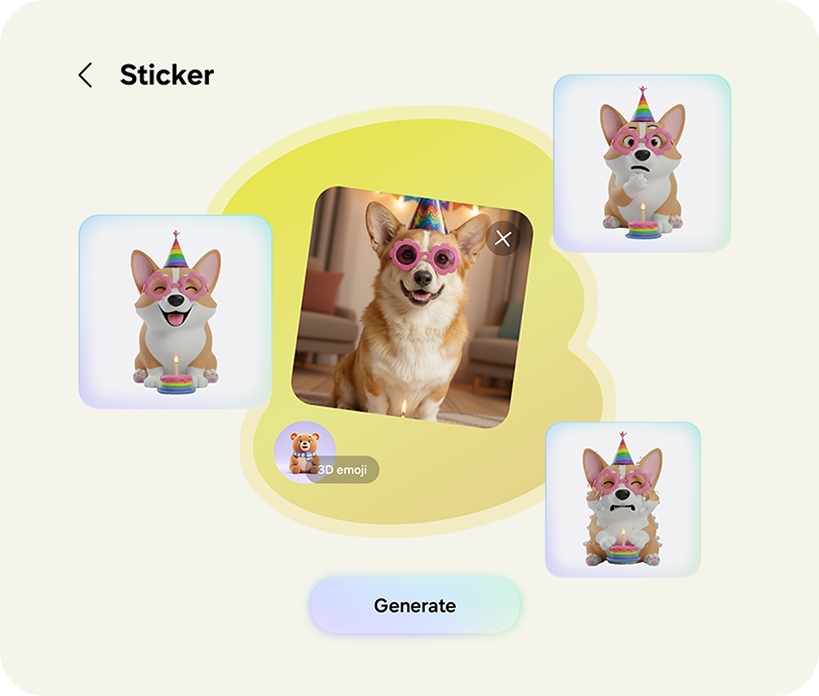 An illustration demonstrating mixing sketches and photos
