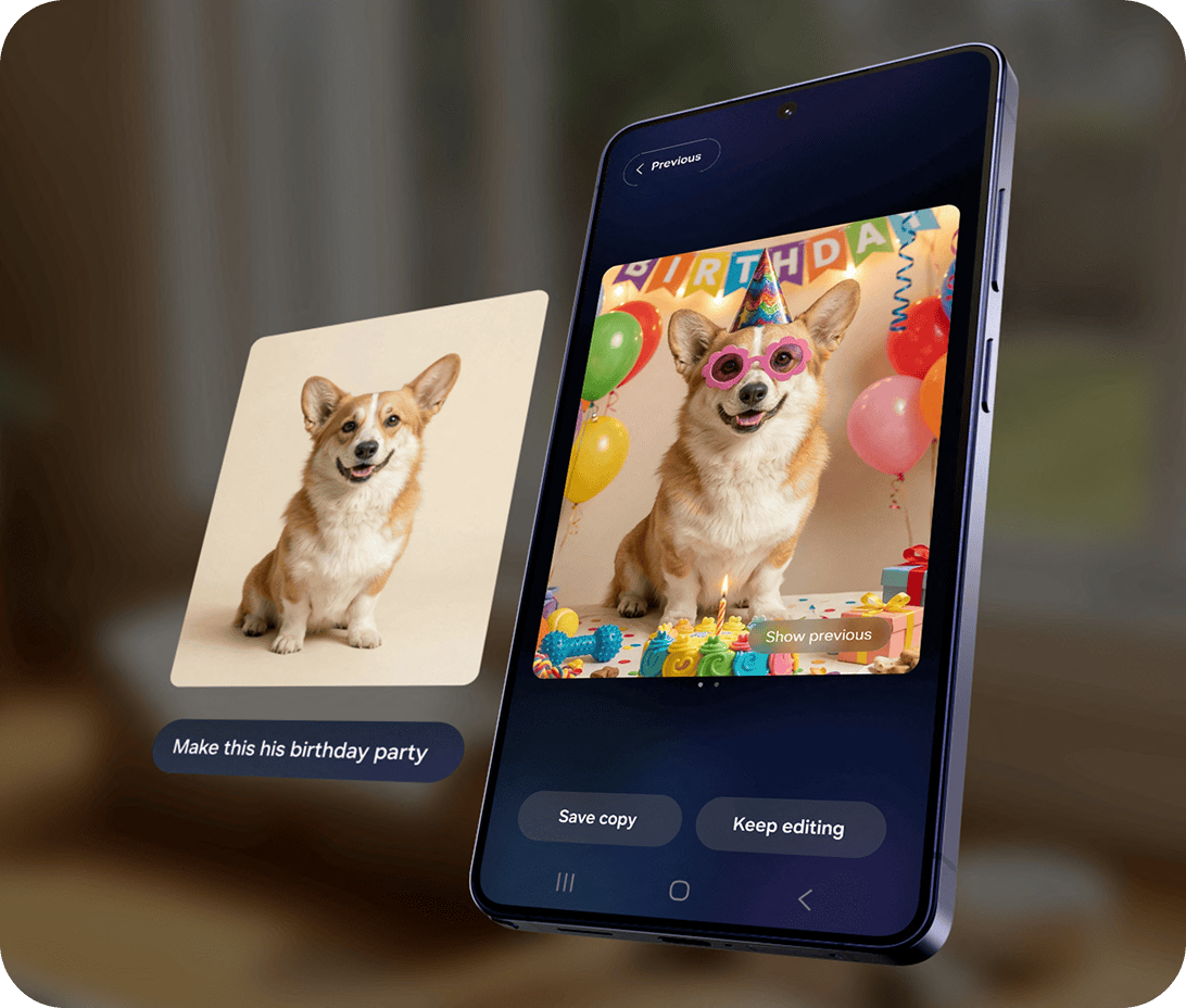 Studio-level edits. Built in