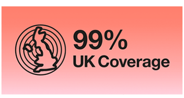 99% 4G UK Coverage