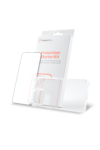 iPhone 13 Pro Starter Kit - Clear Case & Screen Protector